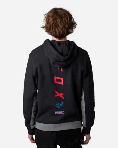 Sweat à capuche zippé Fox Racing x Honda - Noir