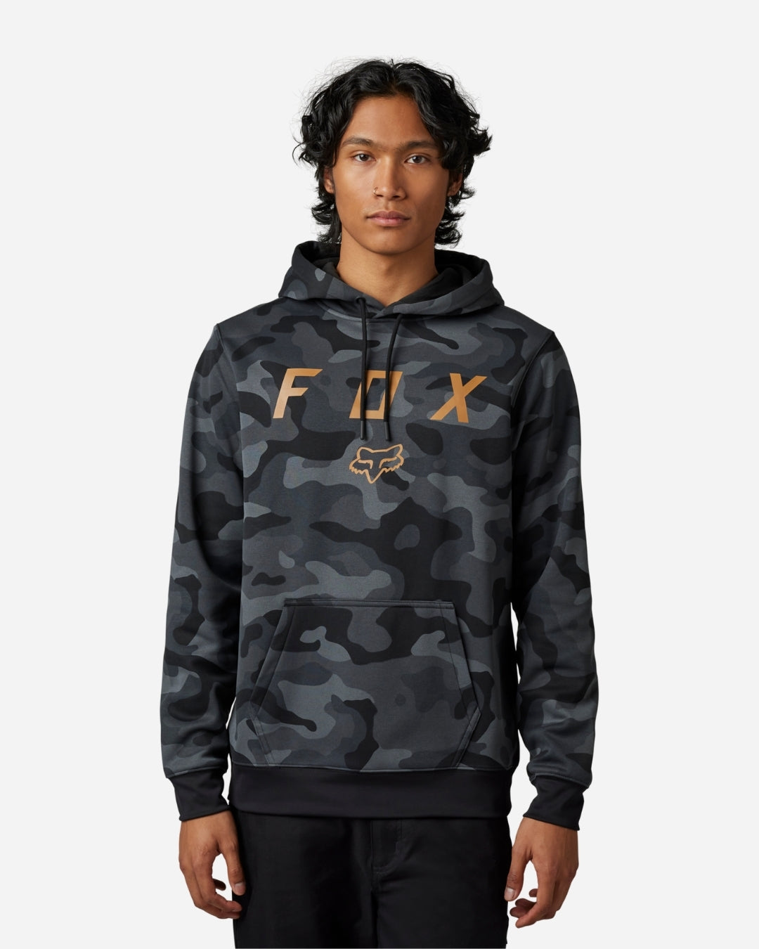 Fox Racing VZNS Camo Hoodie - Black Camouflage