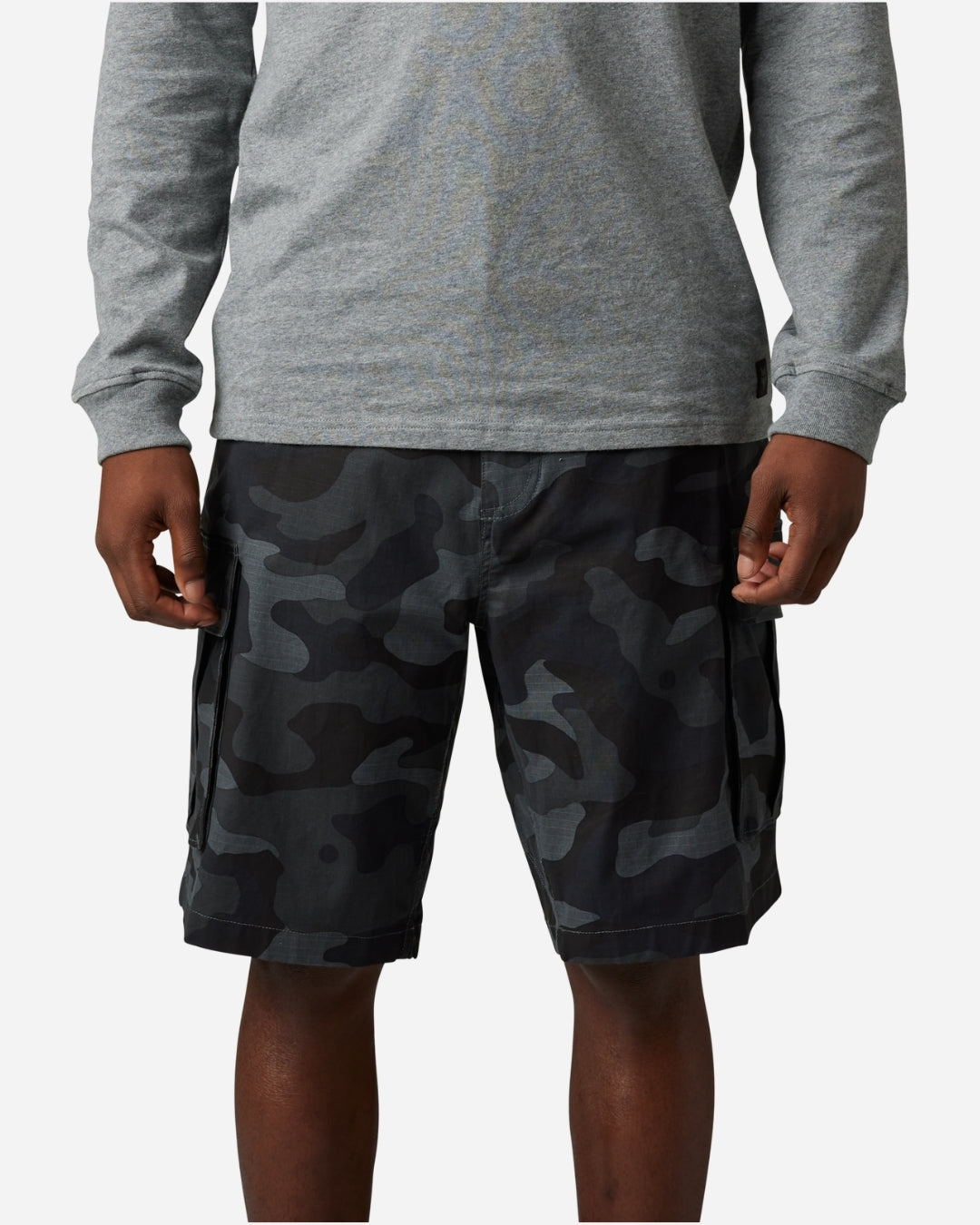 Fox Racing Slambozo Camo Shorts - Black