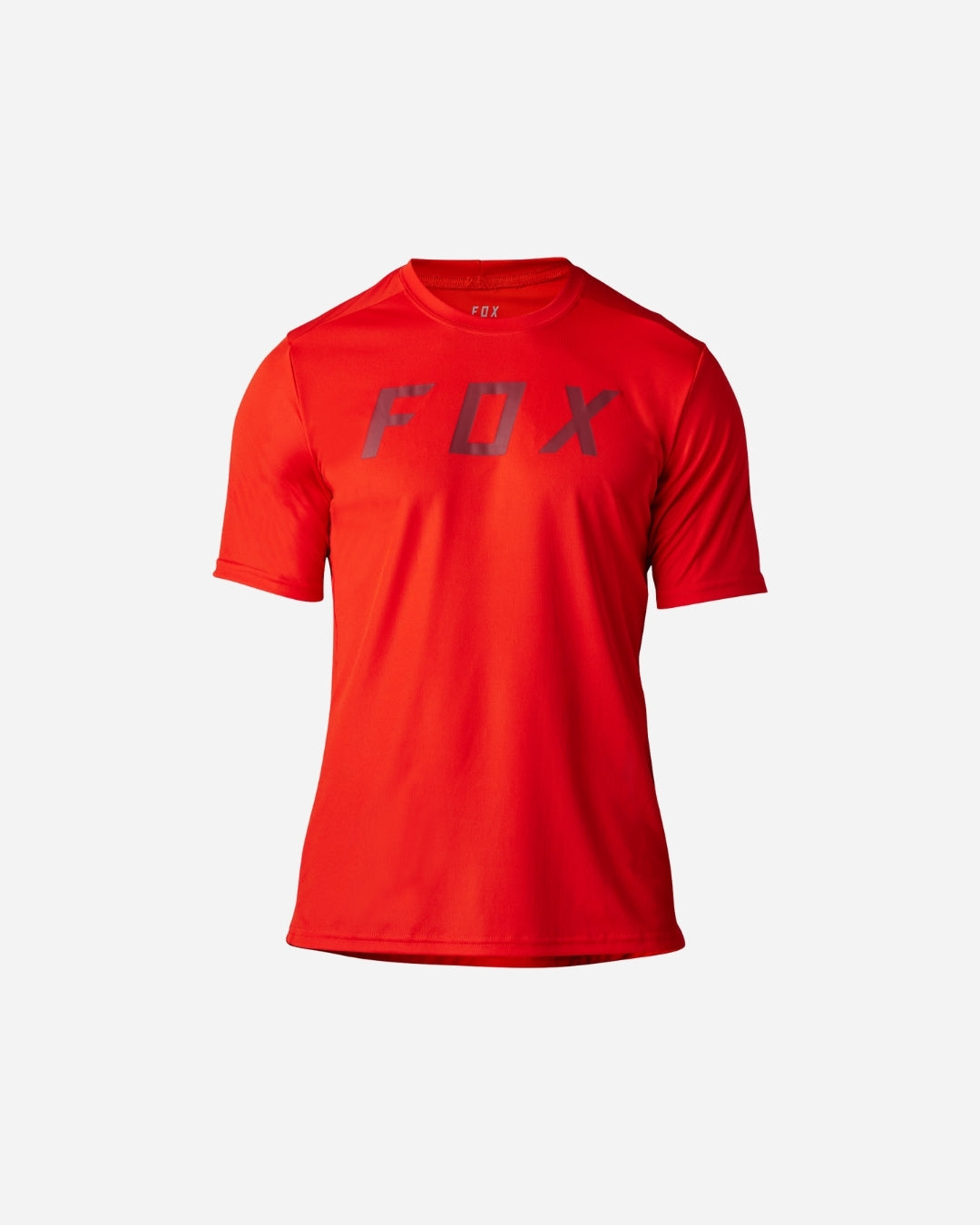 Maglia a maniche corte Fox Racing Ranger Moth Race - Rosso fluorescente