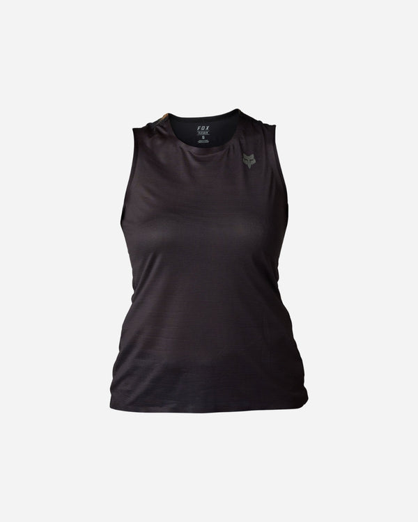 Maillot manches courtes femme Fox Racing Flexair Ascent - Noir