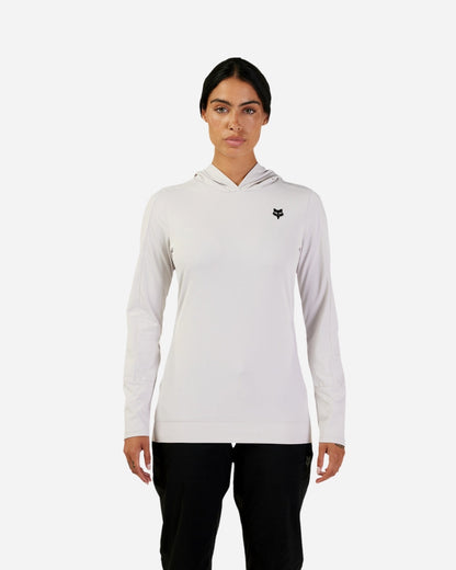 Maillot manches longues femme Fox Racing Ranger Sun Shirt - Blanc