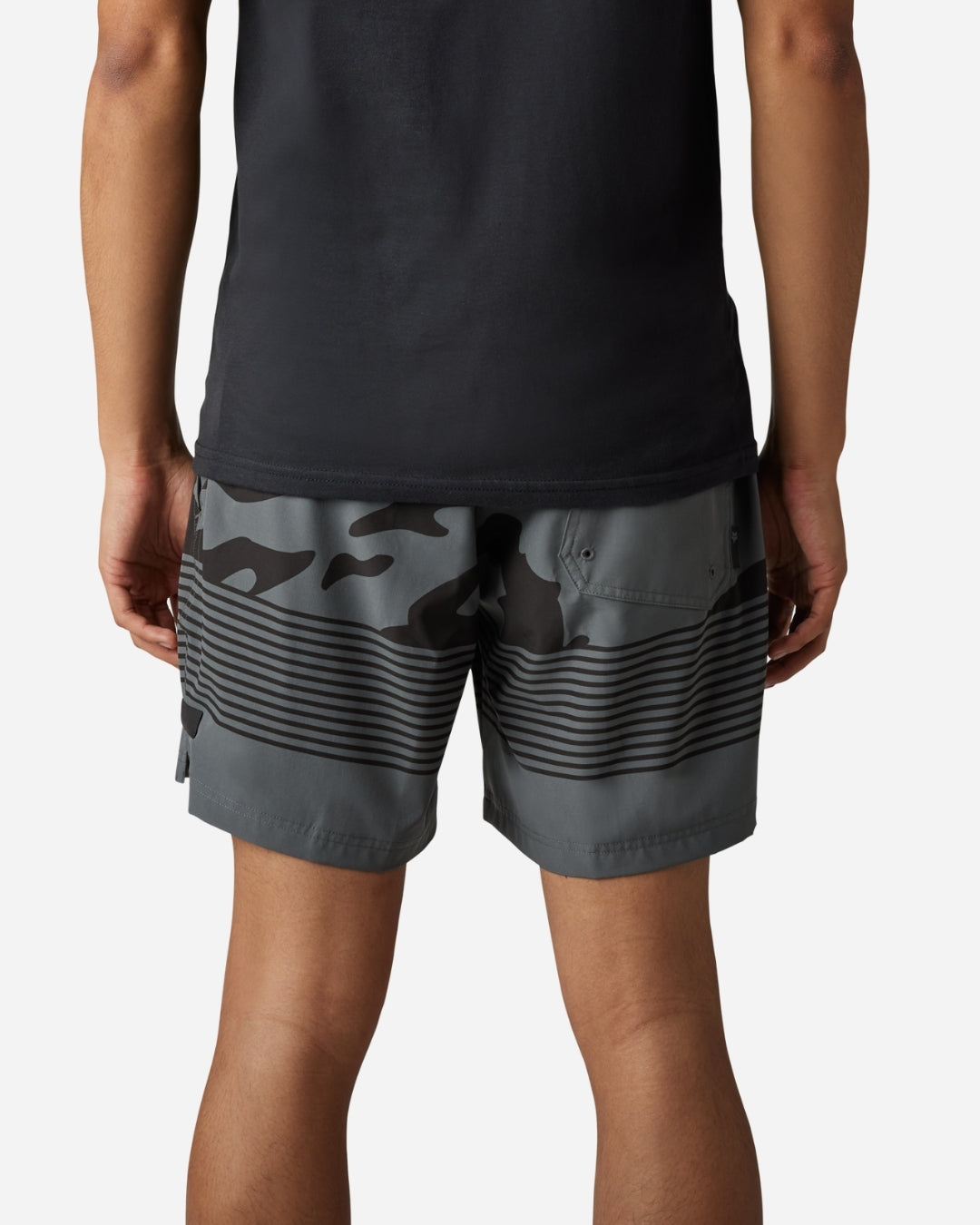 Boardshort Fox Racing VZNS Camo Hybrid - Gris Foncé