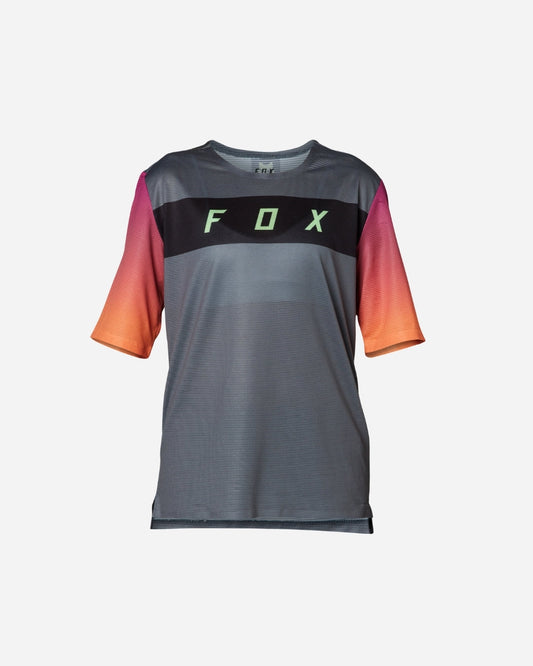 Maillot manches courtes enfant Fox Racing Flexair - Pewter