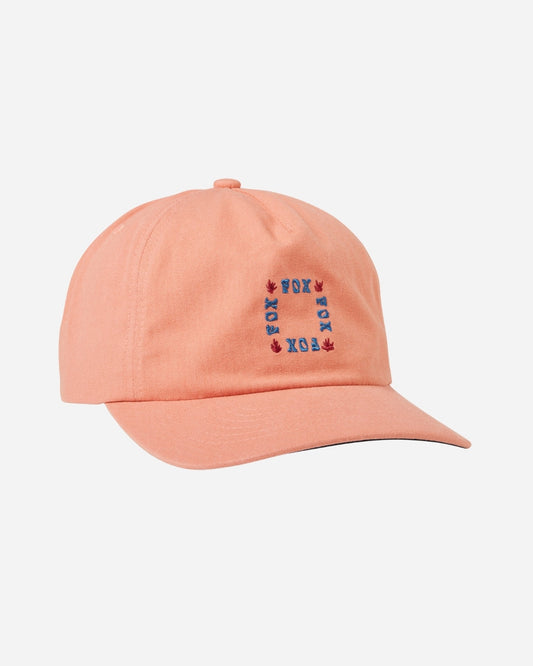 Casquette Adjustable Fox Racing Hinkley - Saumon