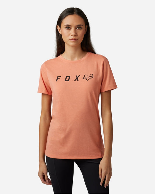T-shirt technique Femme Fox Racing Absolute manches courtes - Saumon