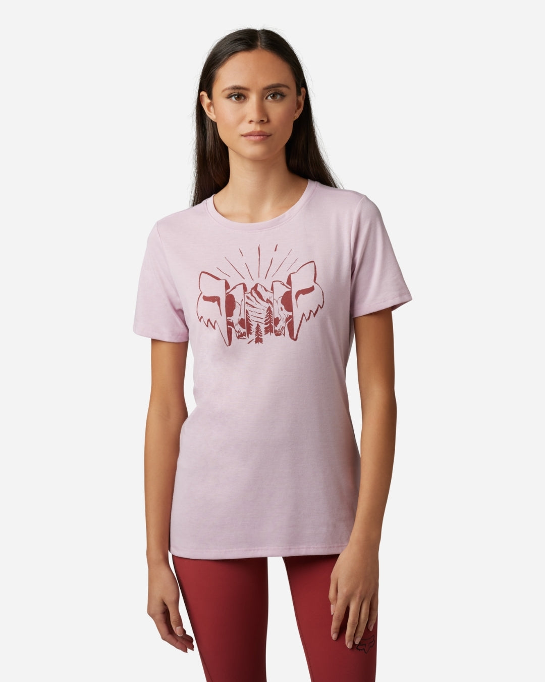 Fox Racing The Format Kurzarm-Funktionsshirt – Pink