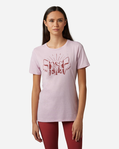 Fox Racing The Format Kurzarm-Funktionsshirt – Pink