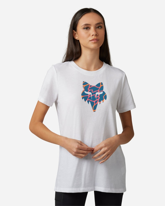 T-shirt Fox Racing Ryvr manches courtes - Blanc