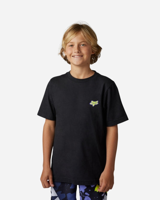 T-shirt Jeunes Fox Racing Morphic manches courtes - Noir