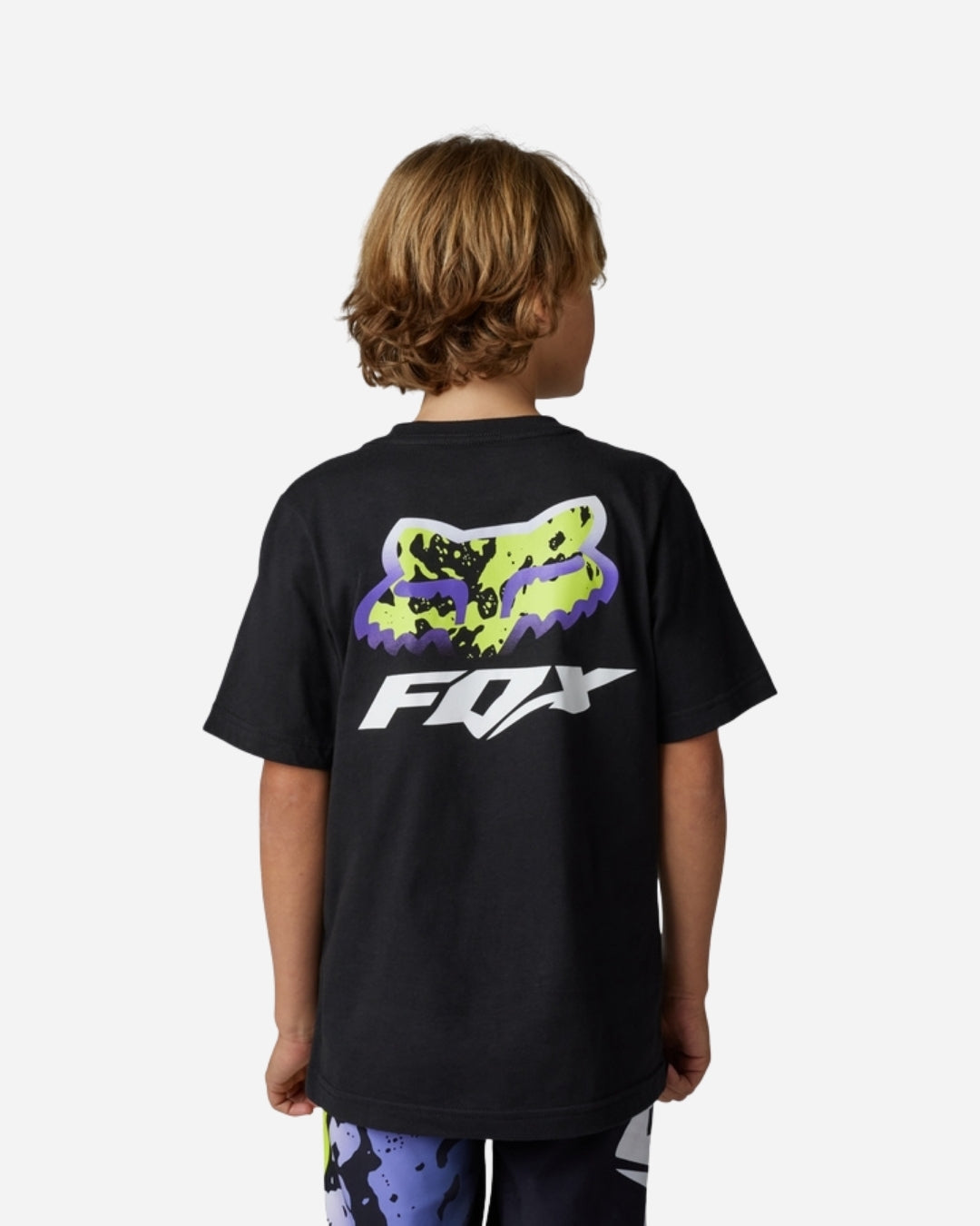 Maglietta a maniche corte Fox Racing Morphic Youth - Nera