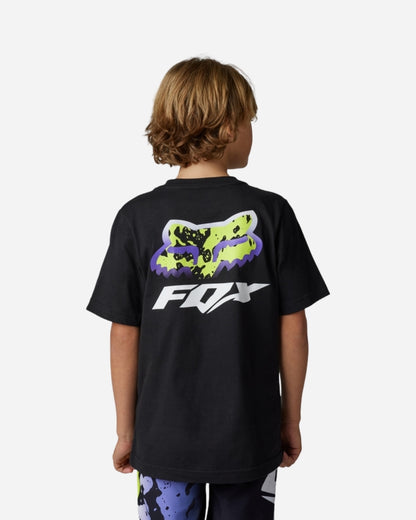 Maglietta a maniche corte Fox Racing Morphic Youth - Nera