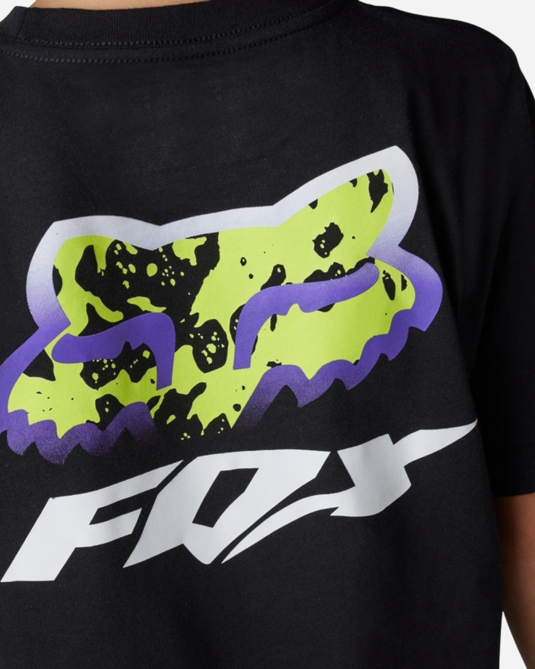 Maglietta a maniche corte Fox Racing Morphic Youth - Nera