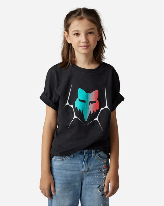 T-shirt Jeunes Fox Racing Syz manches courtes - Noir