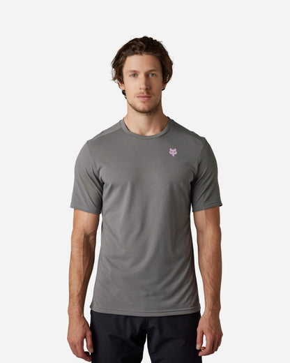Maillot manches courtes Fox Racing Ranger Emit Drirelease - Pewter
