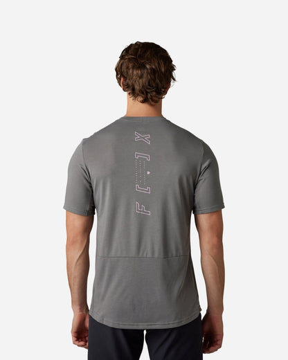 Maillot manches courtes Fox Racing Ranger Emit Drirelease - Pewter