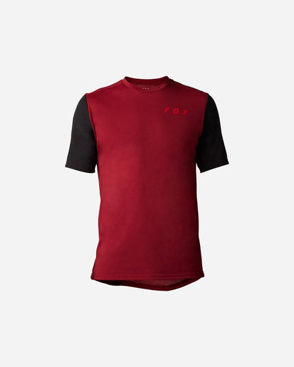 Maglia a maniche corte Fox Racing Ranger Race Drirelease - Borgogna