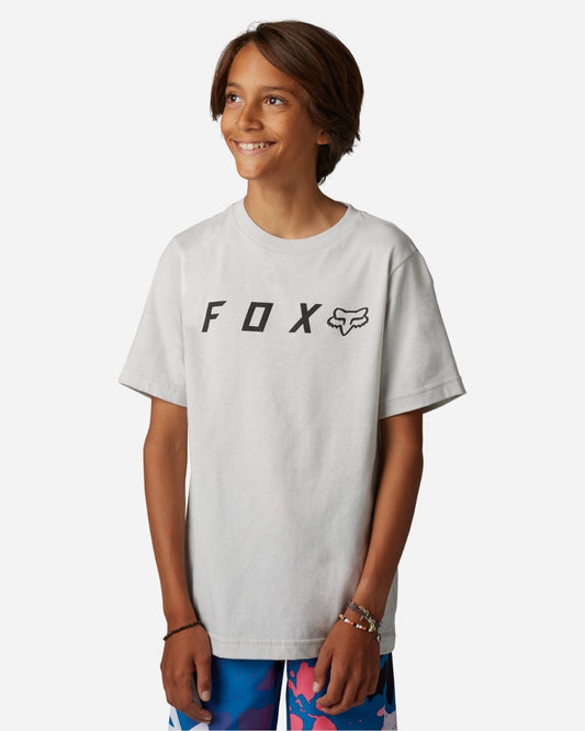 T-shirt Jeunes Fox Racing Absolute manches courtes - Gris clair
