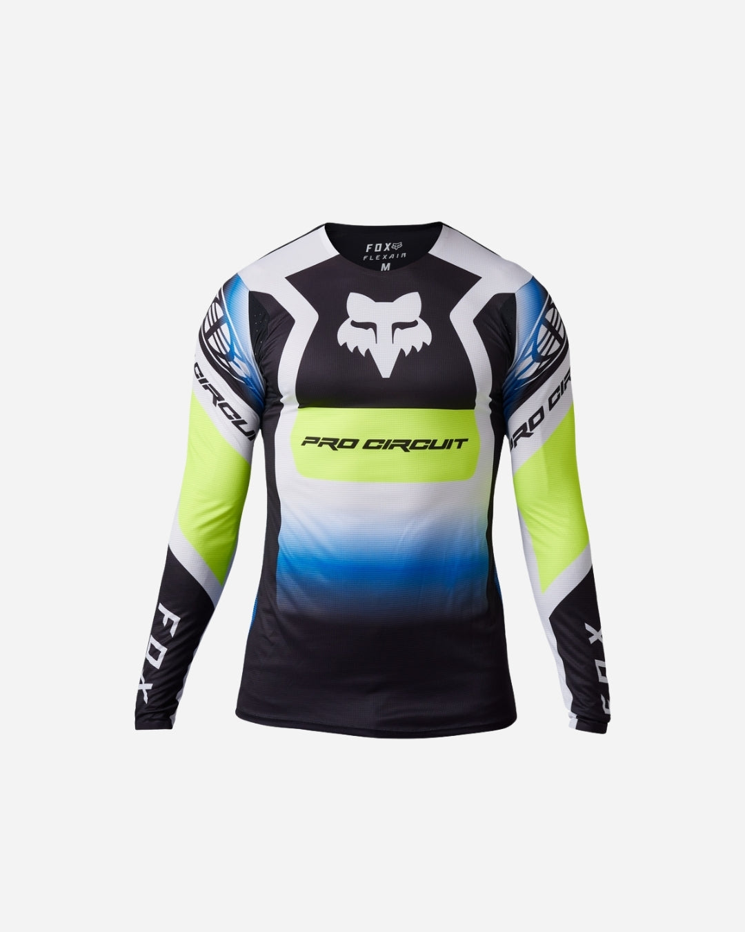 Maillot Fox Racing PC Flexair Foyl - Noir/Blanc