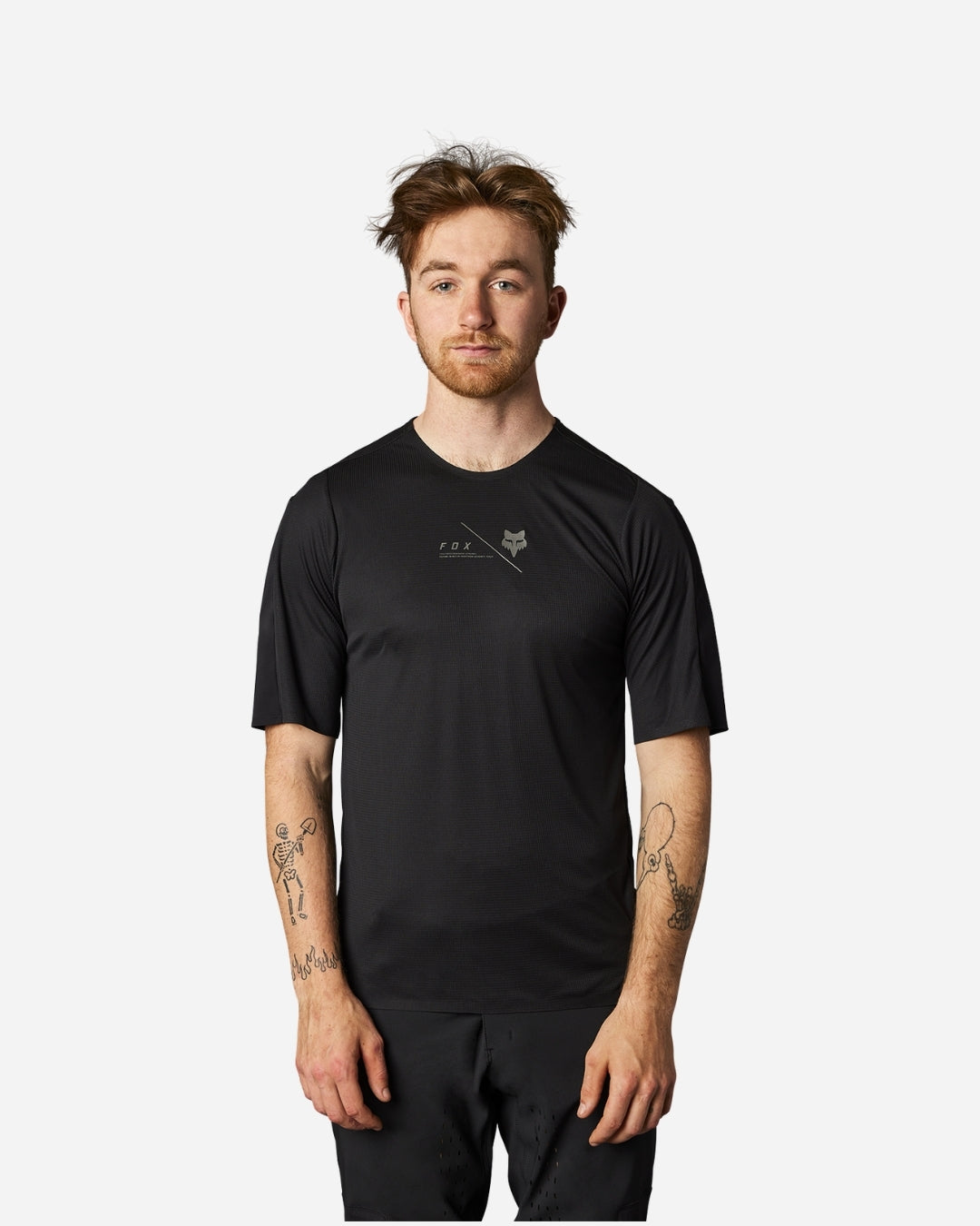 Maillot manches courtes Fox Racing Flexair Pro - Noir