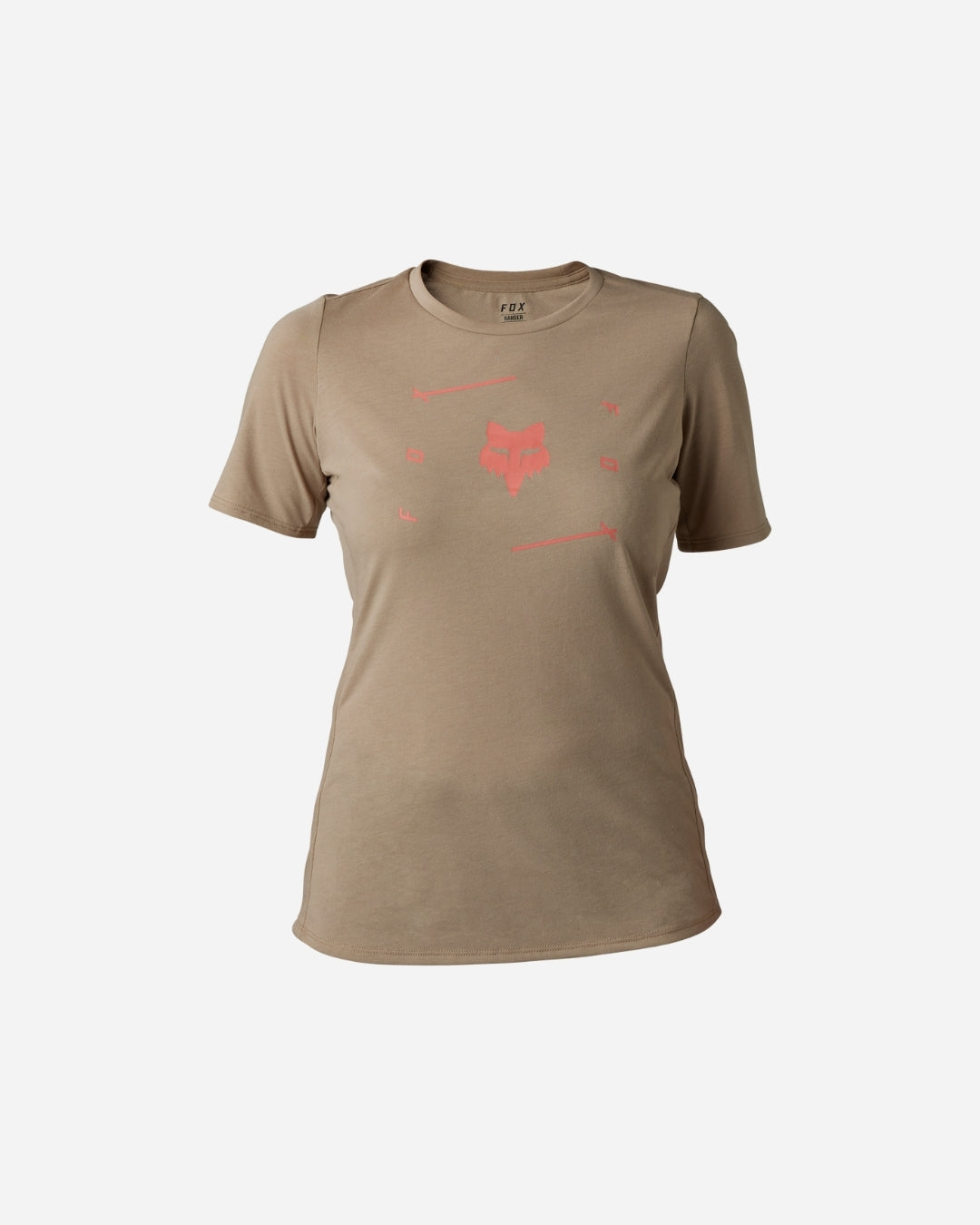 Maillot manches courtes femme Fox Racing Ranger Veni Drirelease - Mocca