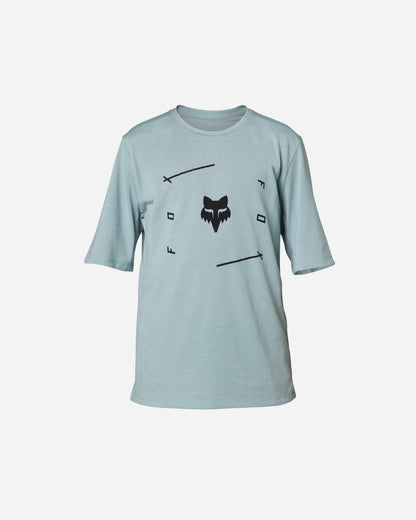 Maillot manches courtes enfant Fox Racing Ranger Veni Drirelease - Gunmetal