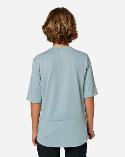 Maillot manches courtes enfant Fox Racing Ranger Veni Drirelease - Gunmetal