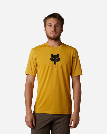 Maillot manches courtes Fox Racing Ranger TruDri - Jonquille