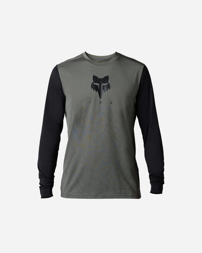 Maglia a maniche lunghe Fox Racing Ranger TruDri - Peltro