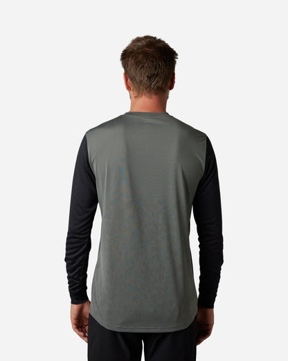 Maglia a maniche lunghe Fox Racing Ranger TruDri - Peltro