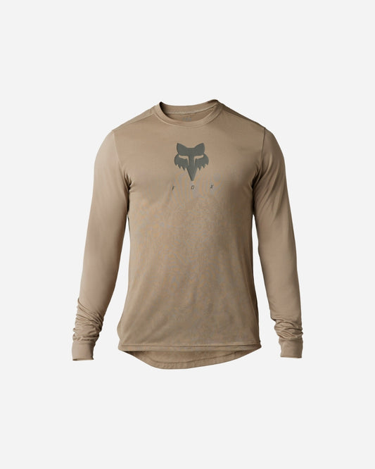 Maglia a maniche lunghe Fox Racing Ranger TruDri - Mocca
