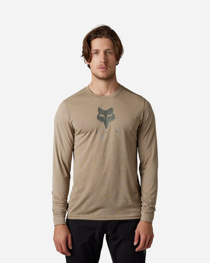Maillot manches longues Fox Racing Ranger TruDri - Mocca