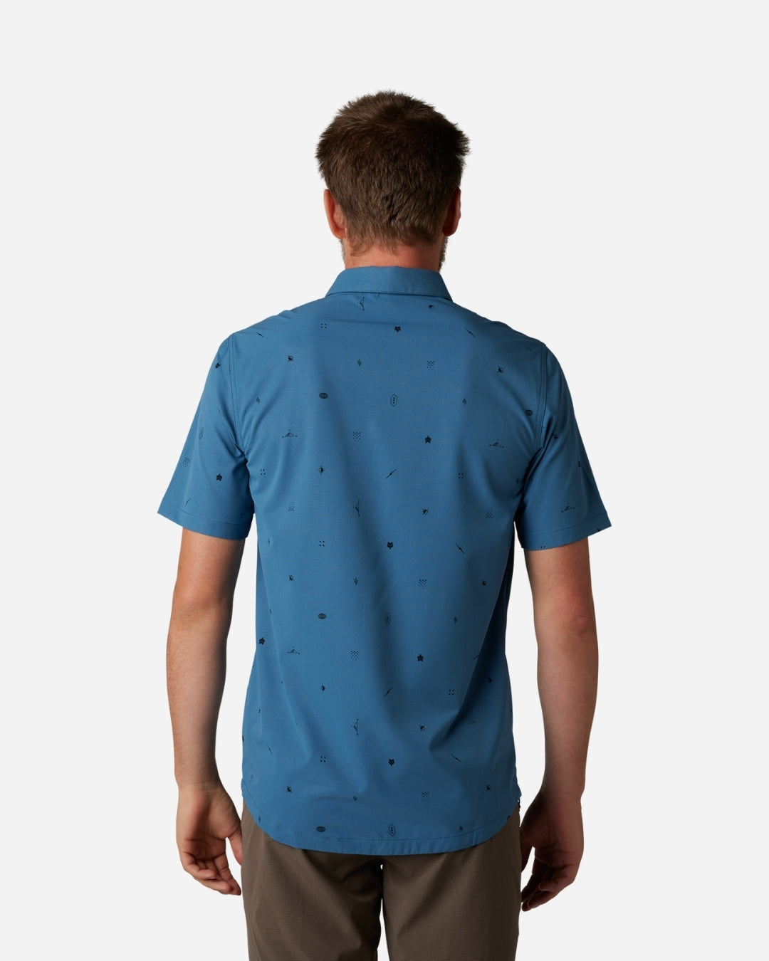 Maillot manches courtes Fox Racing Ranger Woven - Ardoise Foncé