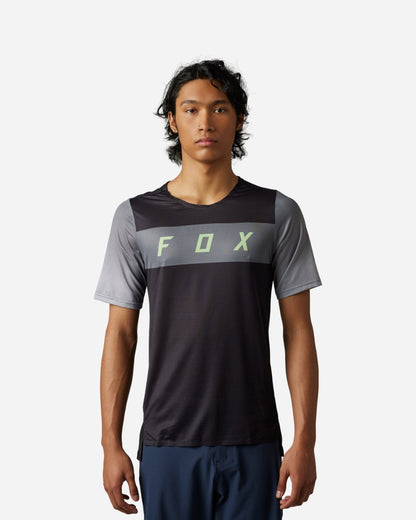 Maillot manches courtes Fox Racing Flexair Arcadia - Noir
