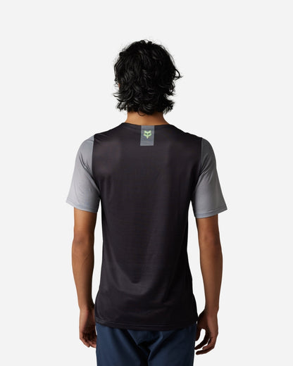 Maillot manches courtes Fox Racing Flexair Arcadia - Noir