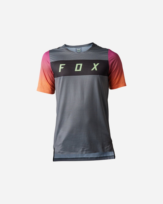 Maglia a maniche corte Fox Racing Flexair Arcadia - Peltro