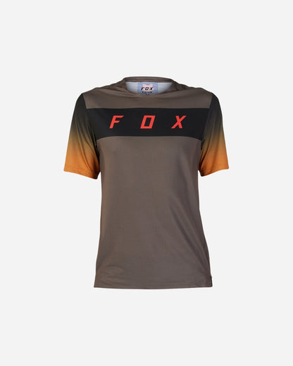 Maillot manches courtes Fox Racing Flexair Arcadia - Marron (Dirt)