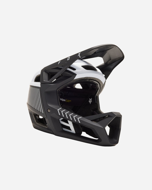 Casque Fox Racing Proframe Rs Mash - Noir/Blanc