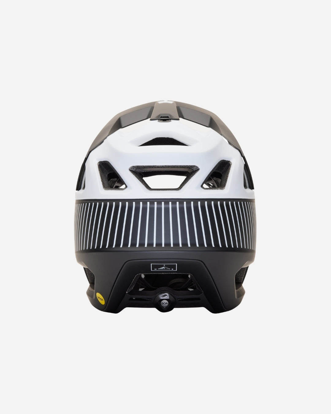 Casque Fox Racing Proframe Rs Mash - Noir/Blanc