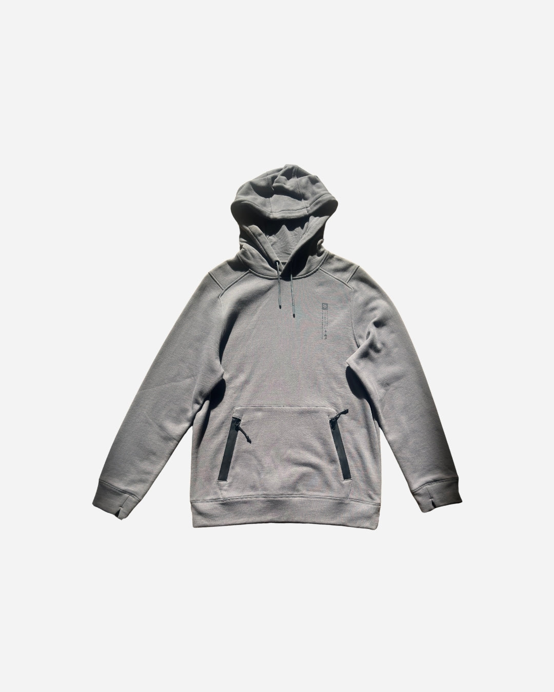 Sweat à capuche déperlant Fox Racing Base Over DWR - Gris