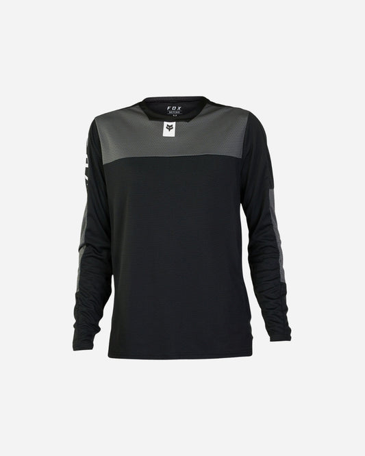 Maglia a maniche lunghe Fox Racing Defend Fox Head - Nera