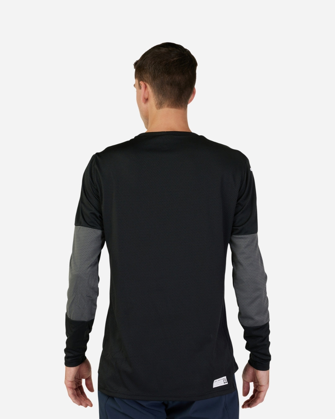 Maillot manches longues Fox Racing Defend Fox Head - Noir