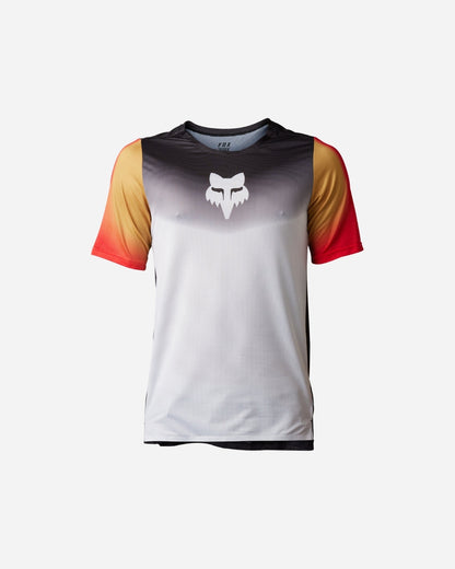 Maillot manches courtes Fox Racing Flexair Novah - Noir/Blanc