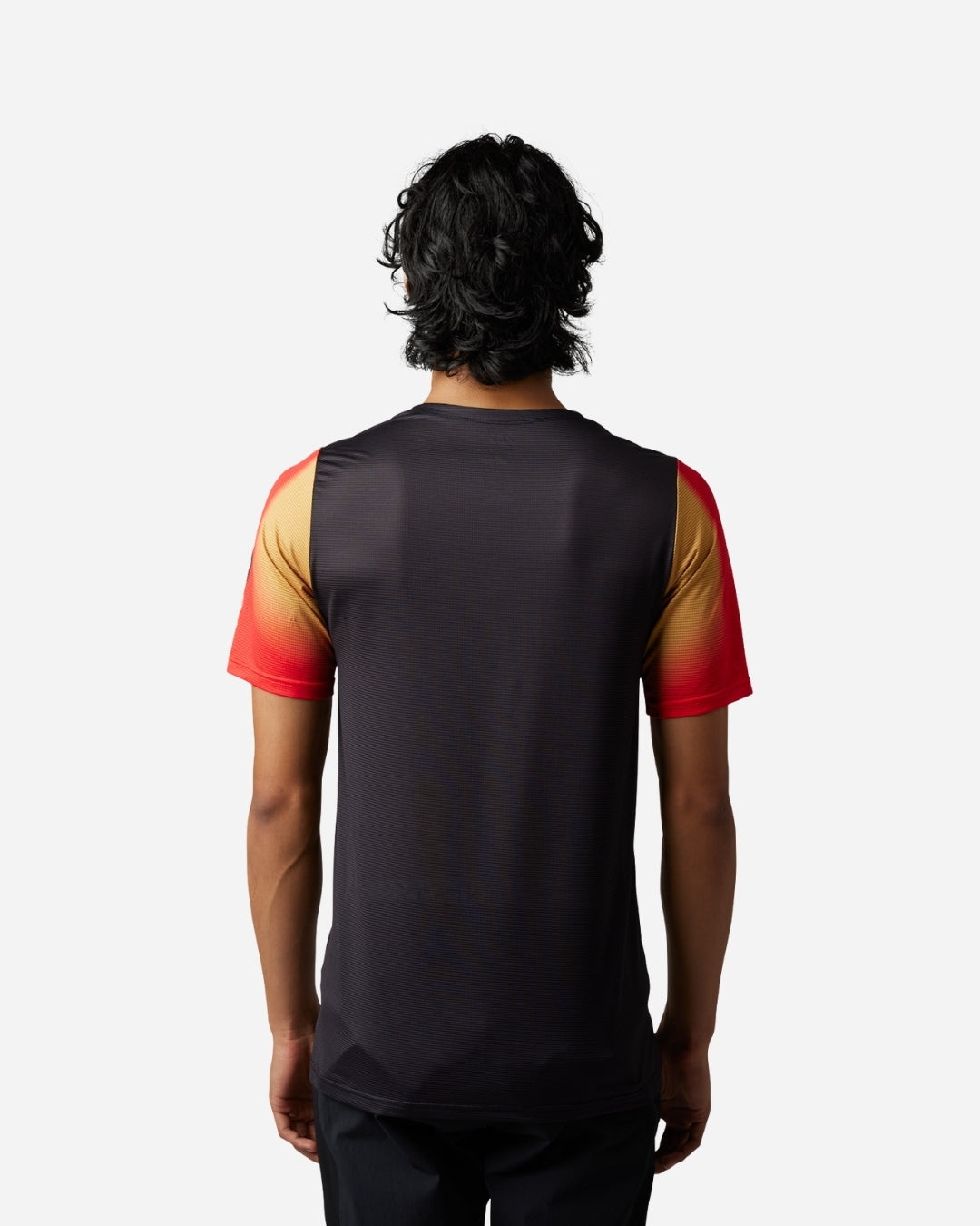 Maillot manches courtes Fox Racing Flexair Novah - Noir/Blanc