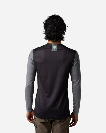 Fox Racing Flexair Arcadia Long Sleeve Jersey - Black