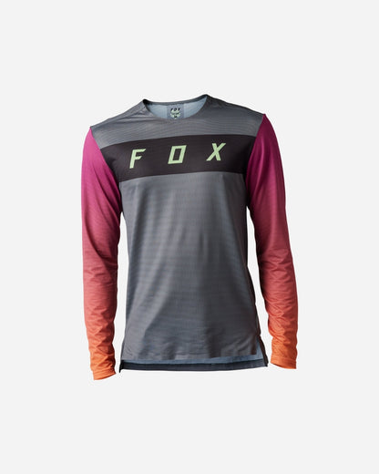 Fox Racing Flexair Arcadia Long Sleeve Jersey - Pewter