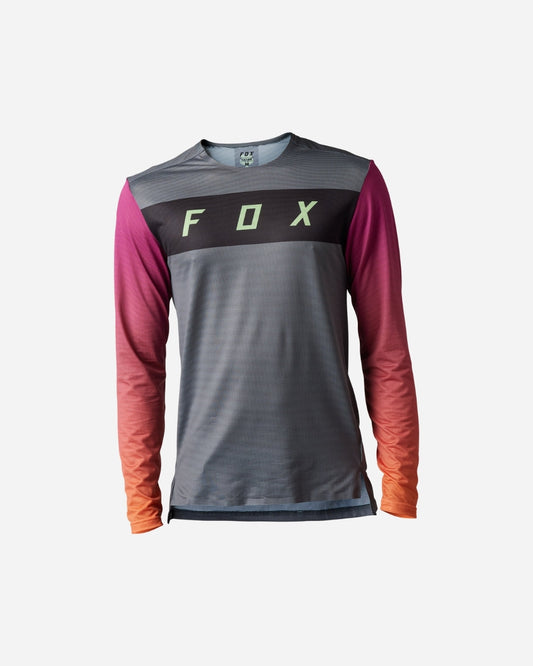 Maillot manches longues Fox Racing Flexair Arcadia - Pewter