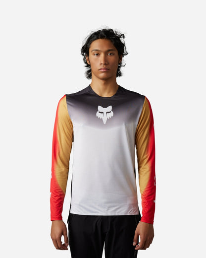 Maillot manches longues Fox Racing Flexair Novah - Noir/Blanc