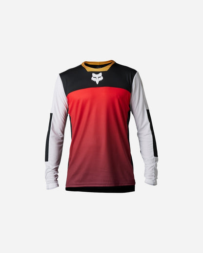 Fox Racing Defend Aurora Long Sleeve Jersey - Black/White