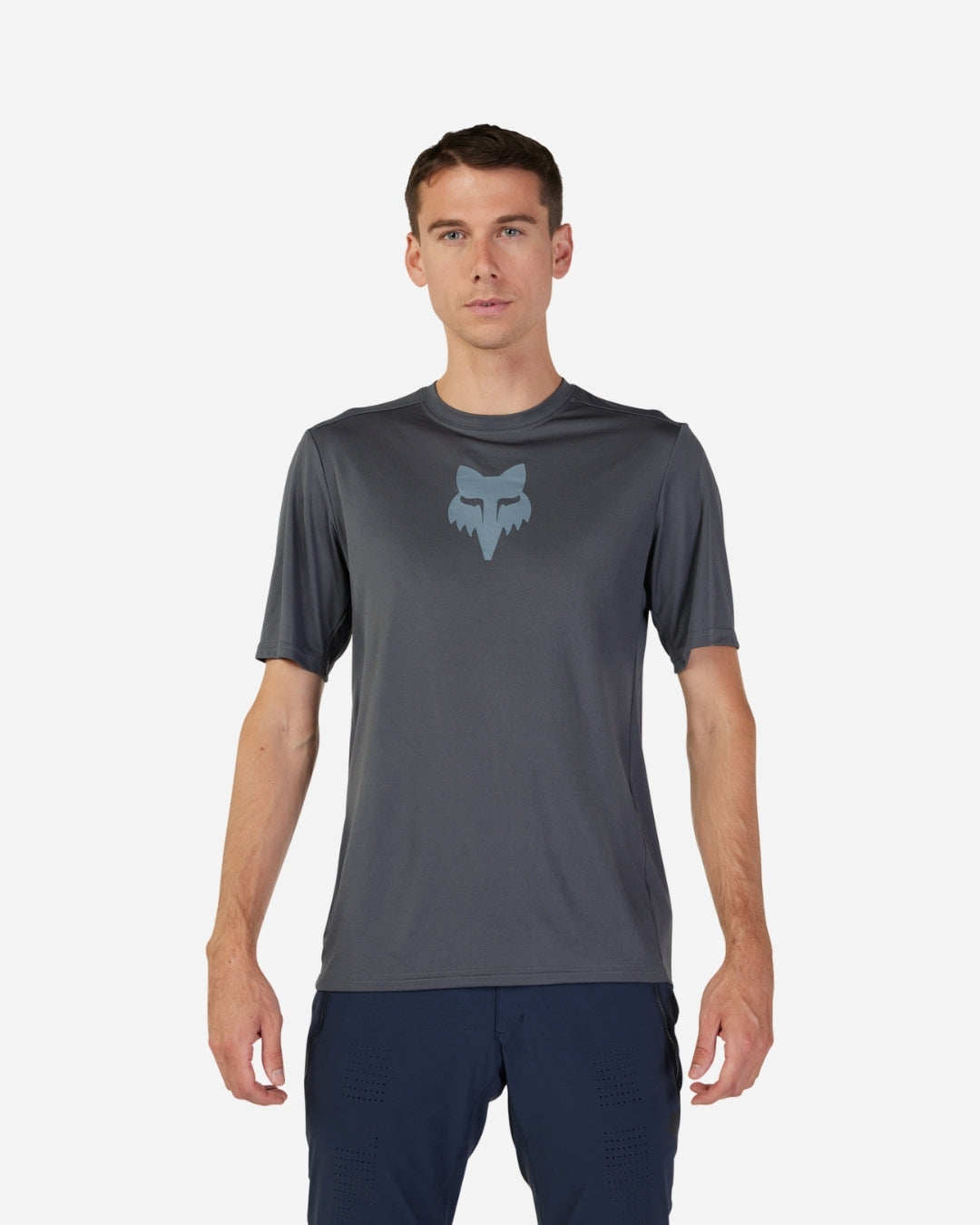 Fox Racing Ranger Lab Head Kurzarmtrikot - Dunkelgrau